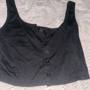 SHEIN black crop top